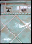 Early Vintage handmade tile-Malaga